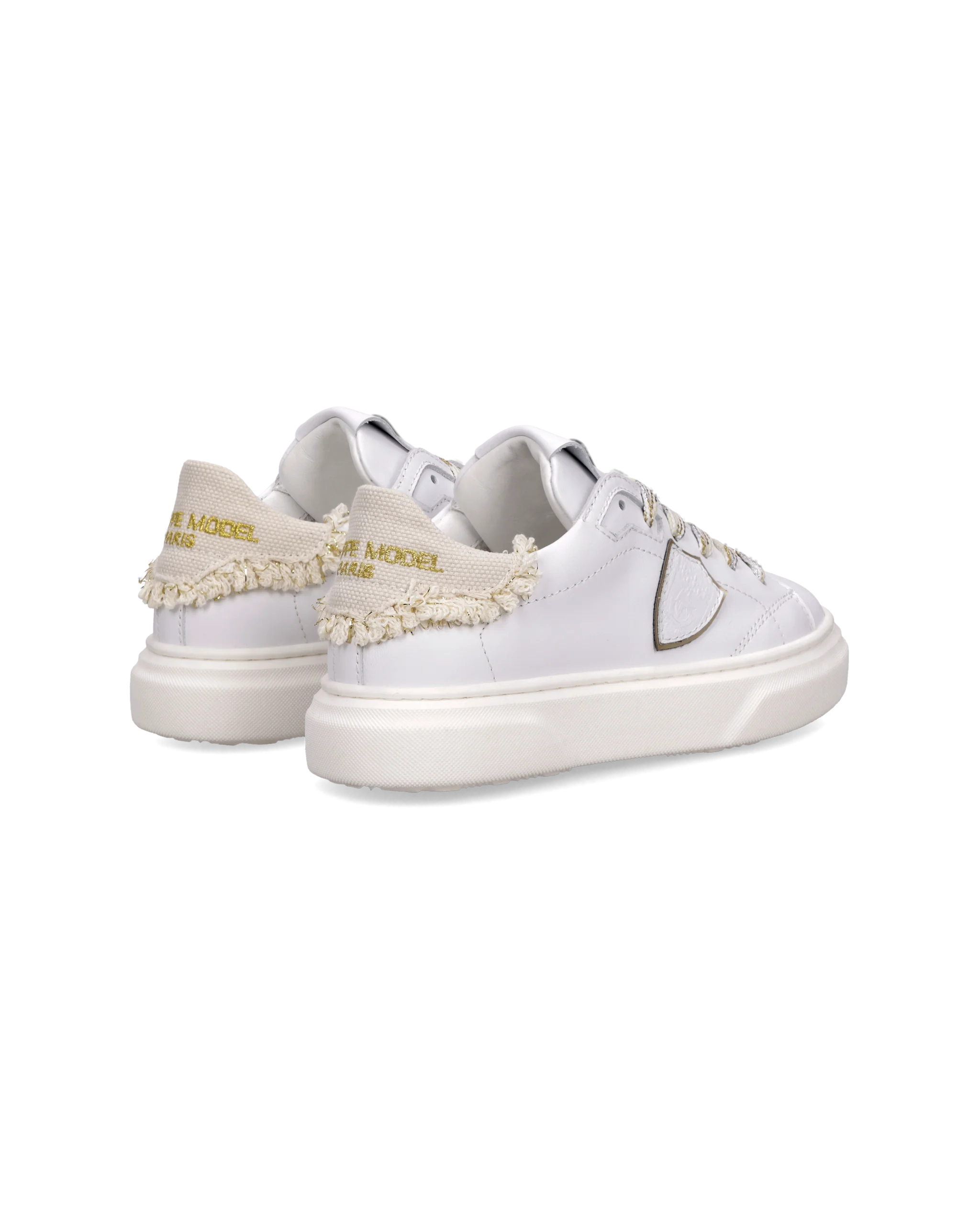 Sneakers Temple Kids, White Beige - Image 3