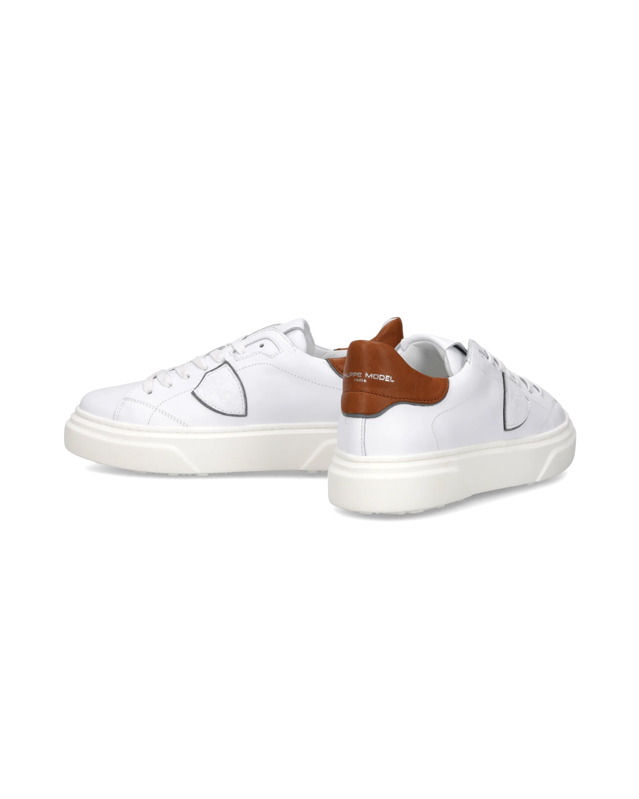 Sneakers Temple Junior, White Brown - Image 6