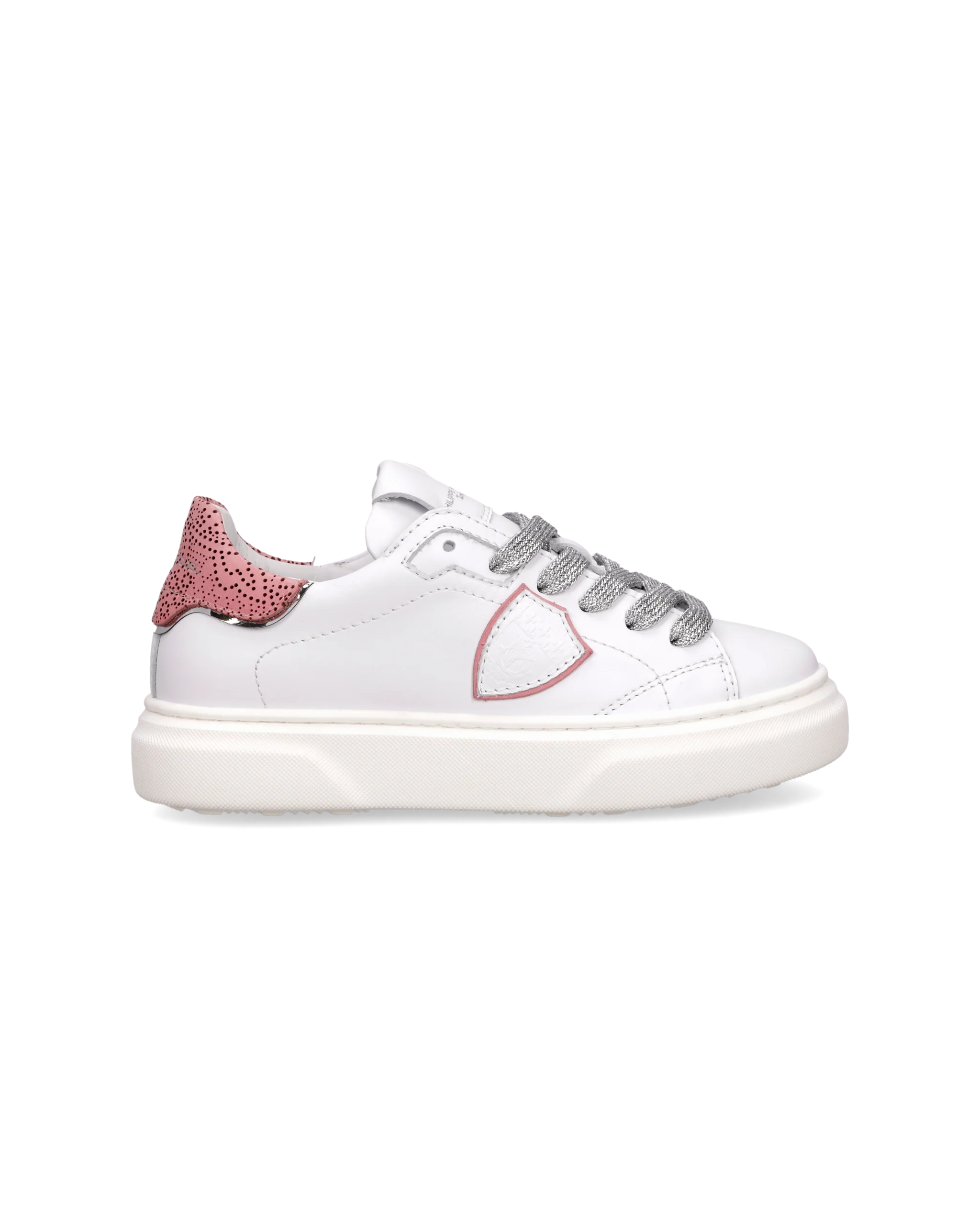 Sneakers Temple Kids, White Fuchsia