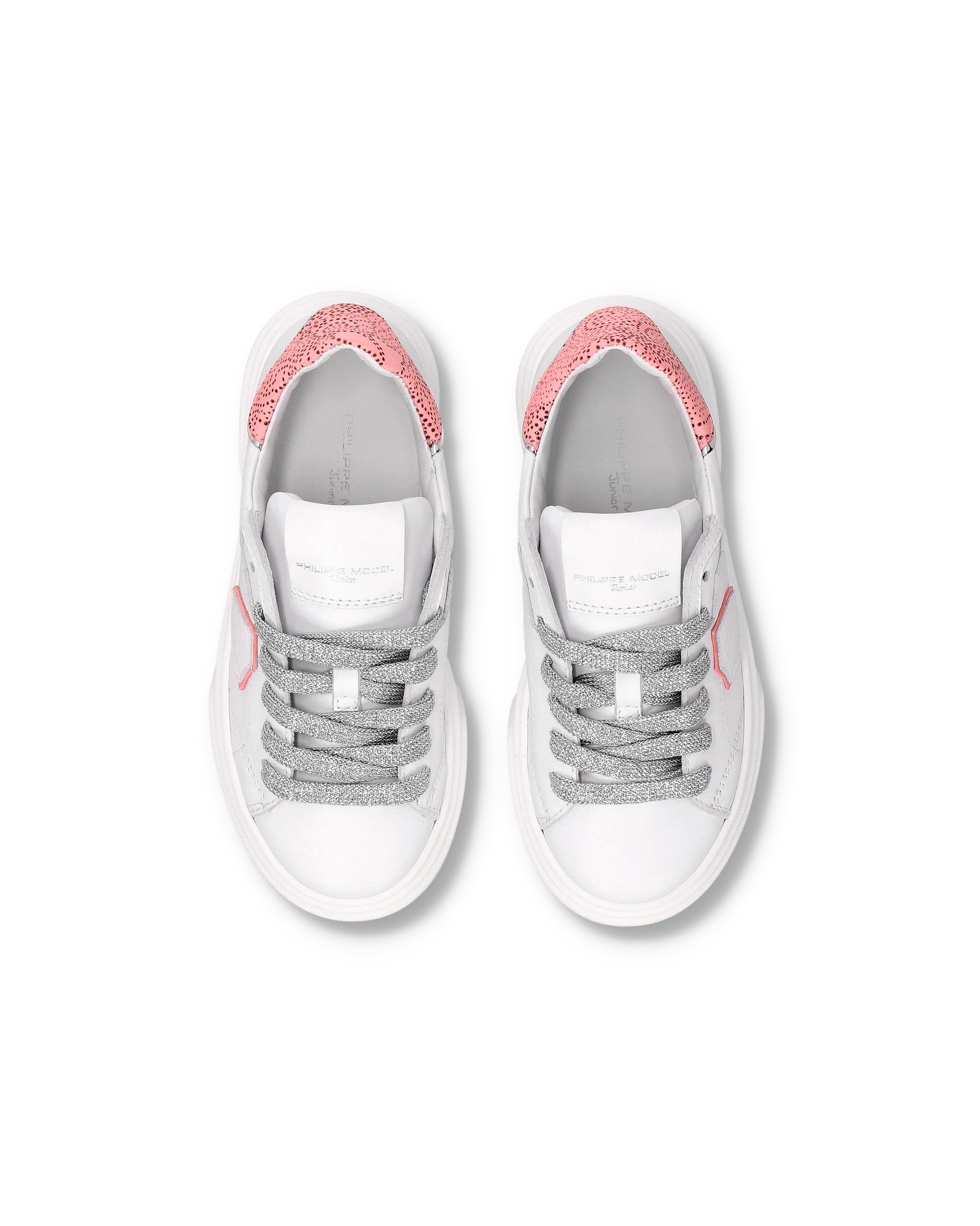 Sneakers Temple Kids, White Fuchsia - Image 4
