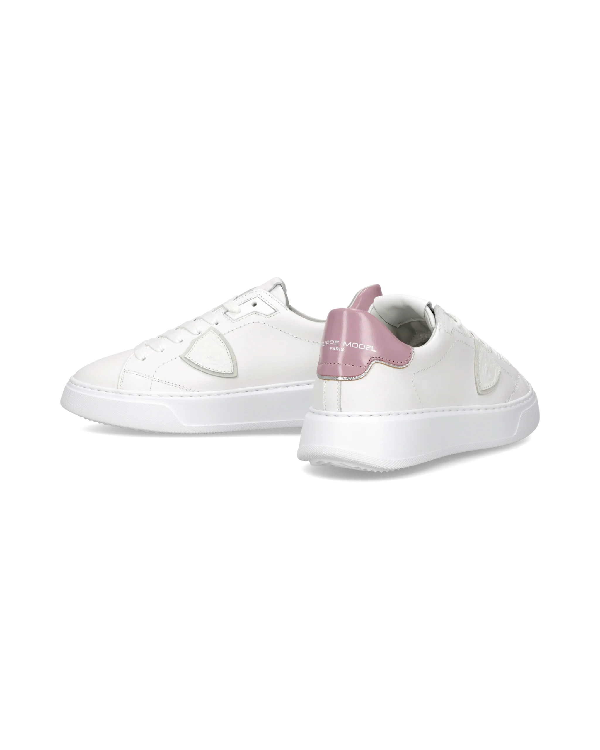 Sneakers Temple Women, White Mauve - Image 6