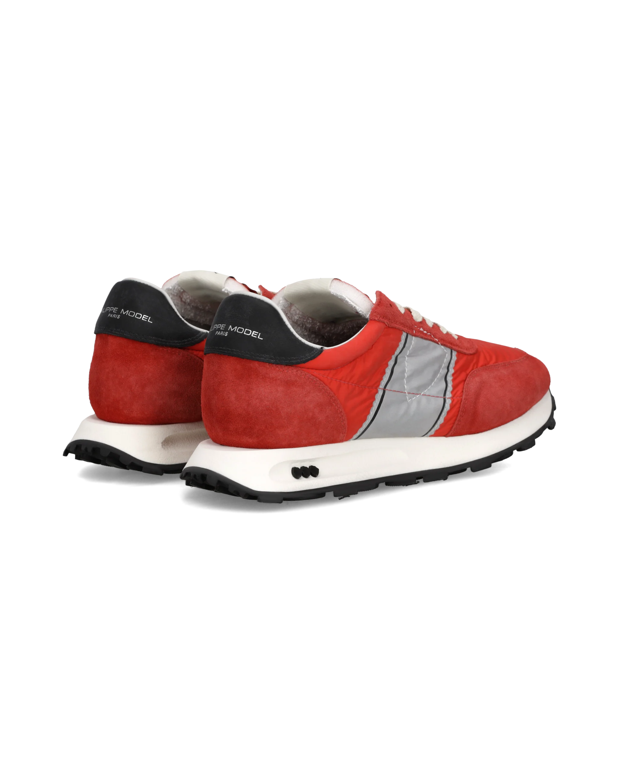 Sneakers Tour Running Men, Red Grey - Image 3