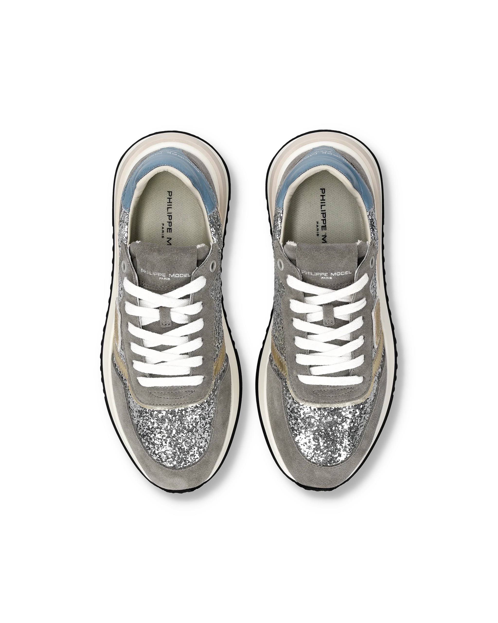 Sneakers Tropez 2.1 Women, Silver Light Blue Grey - Image 4