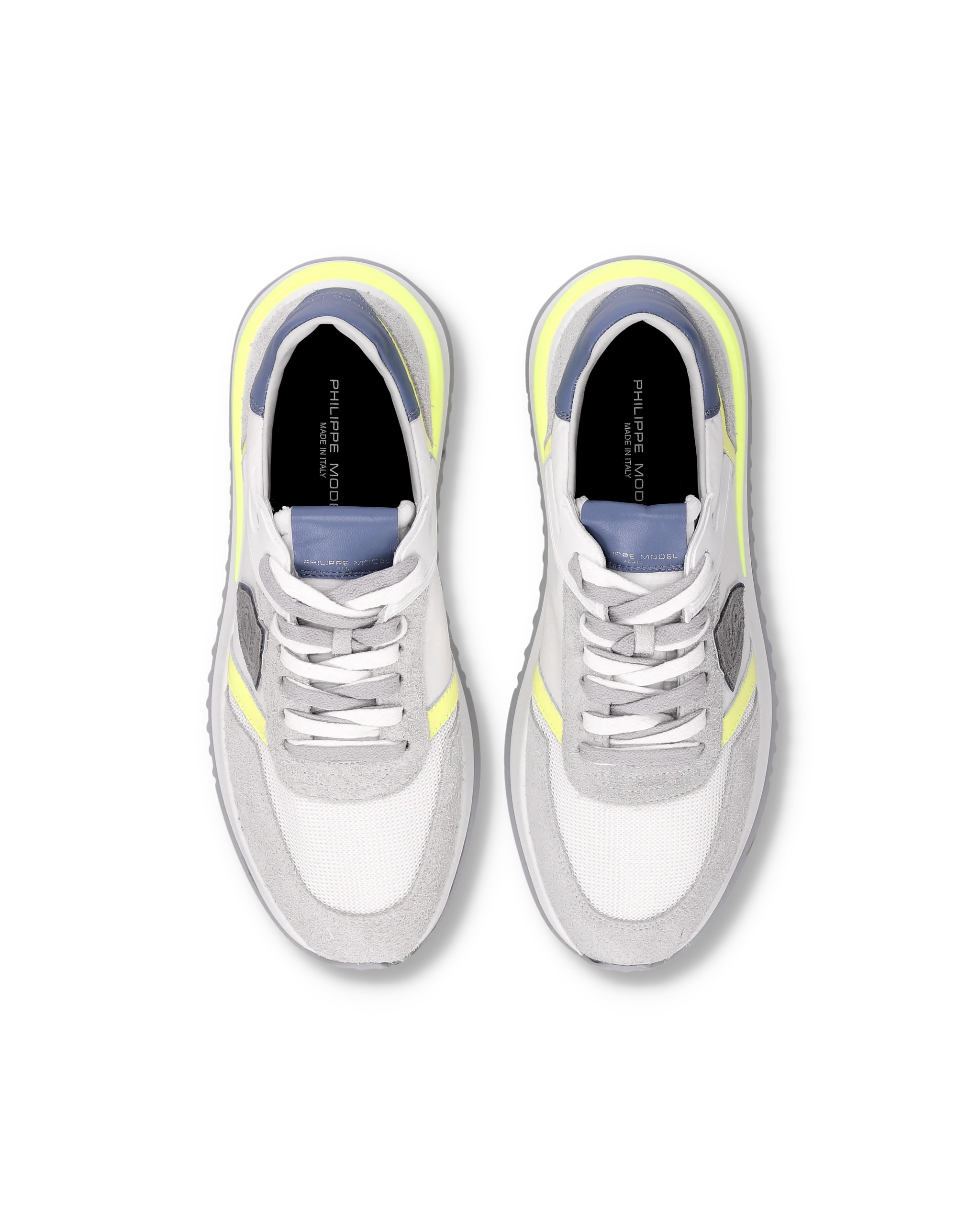 Sneakers Tropez 2.1 Running Men, White Yellow - Image 4