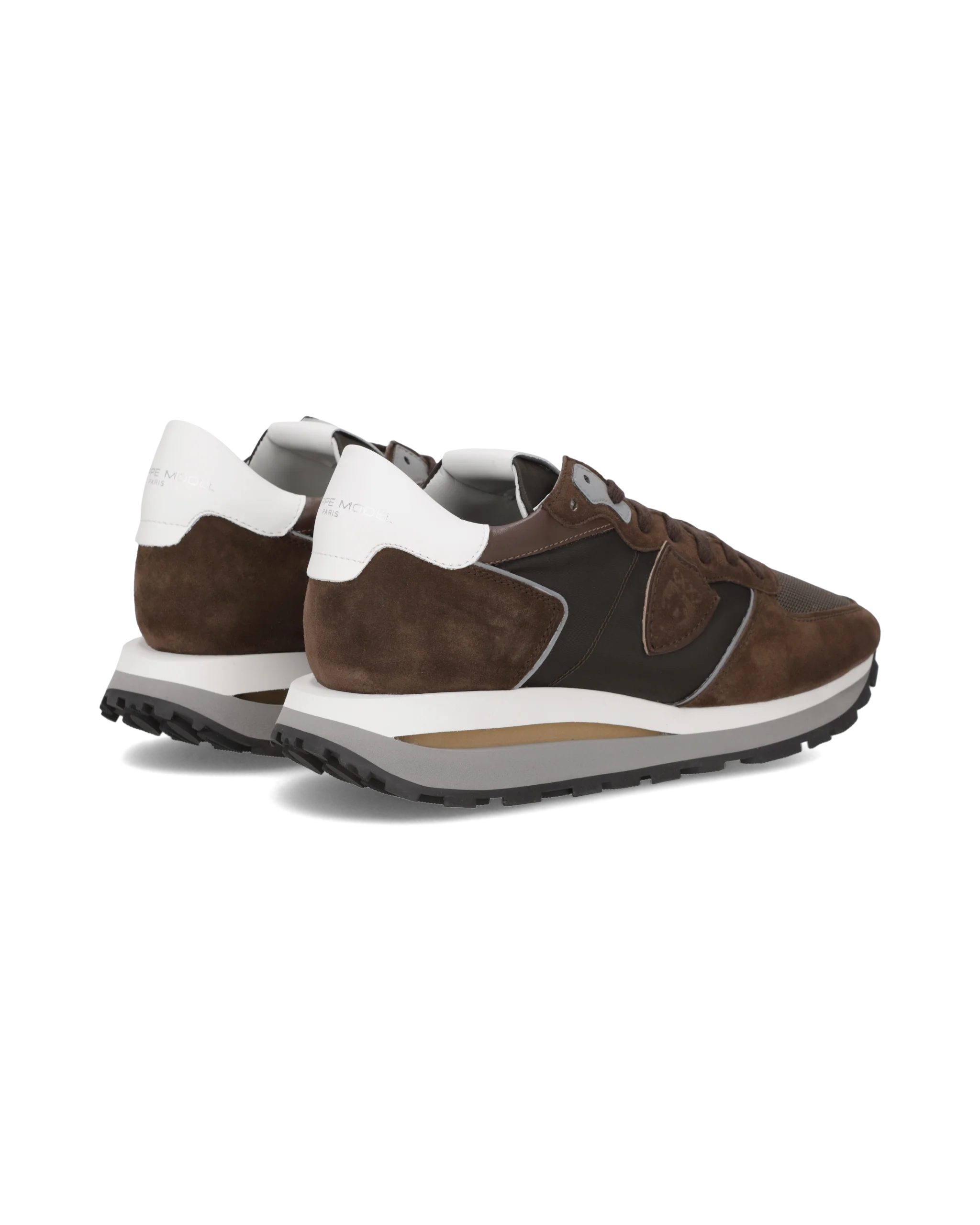 Sneakers Tropez Haute Running Men, Brown - Image 3