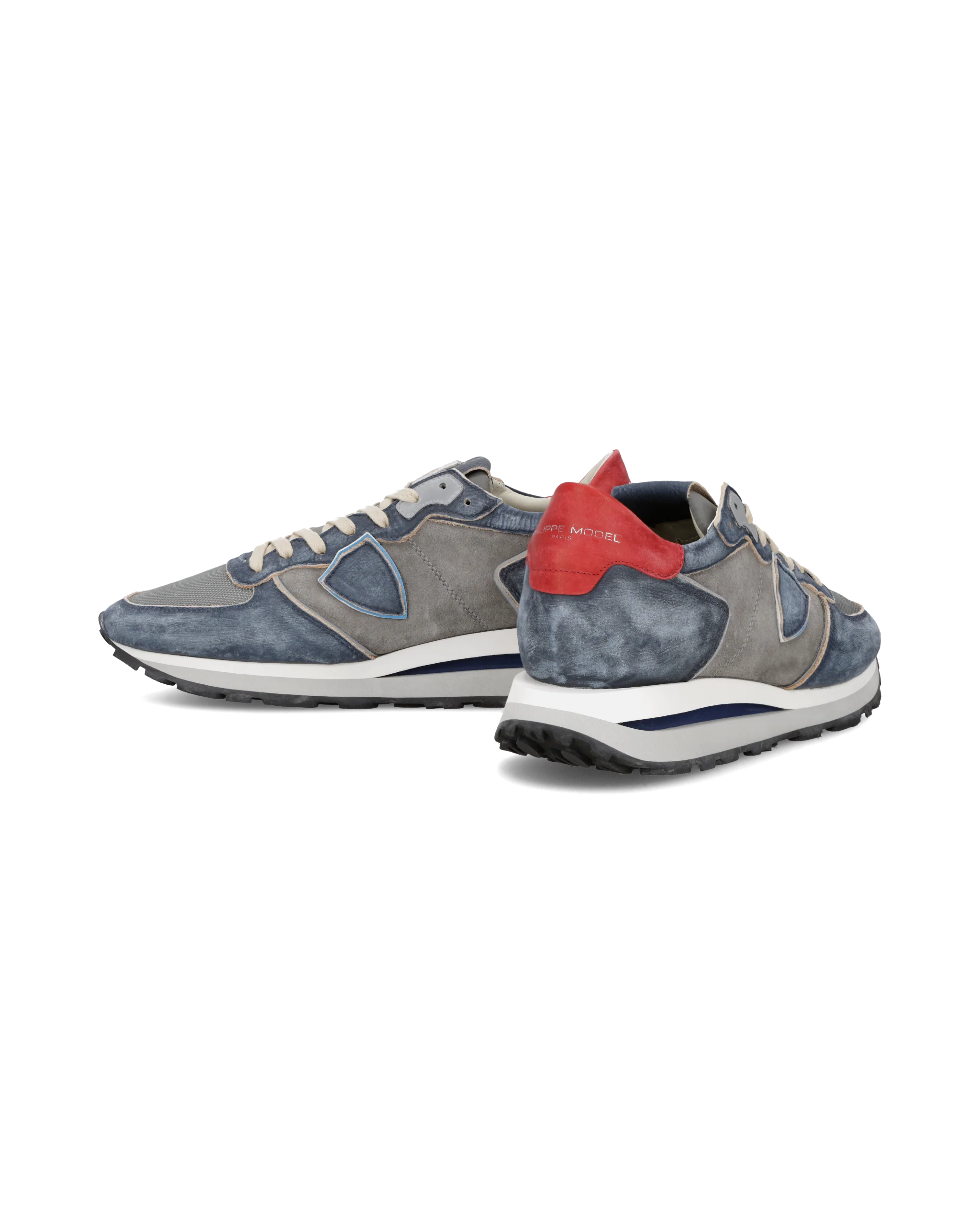 Sneakers Tropez Haute Running Men, Grey Blue - Image 6