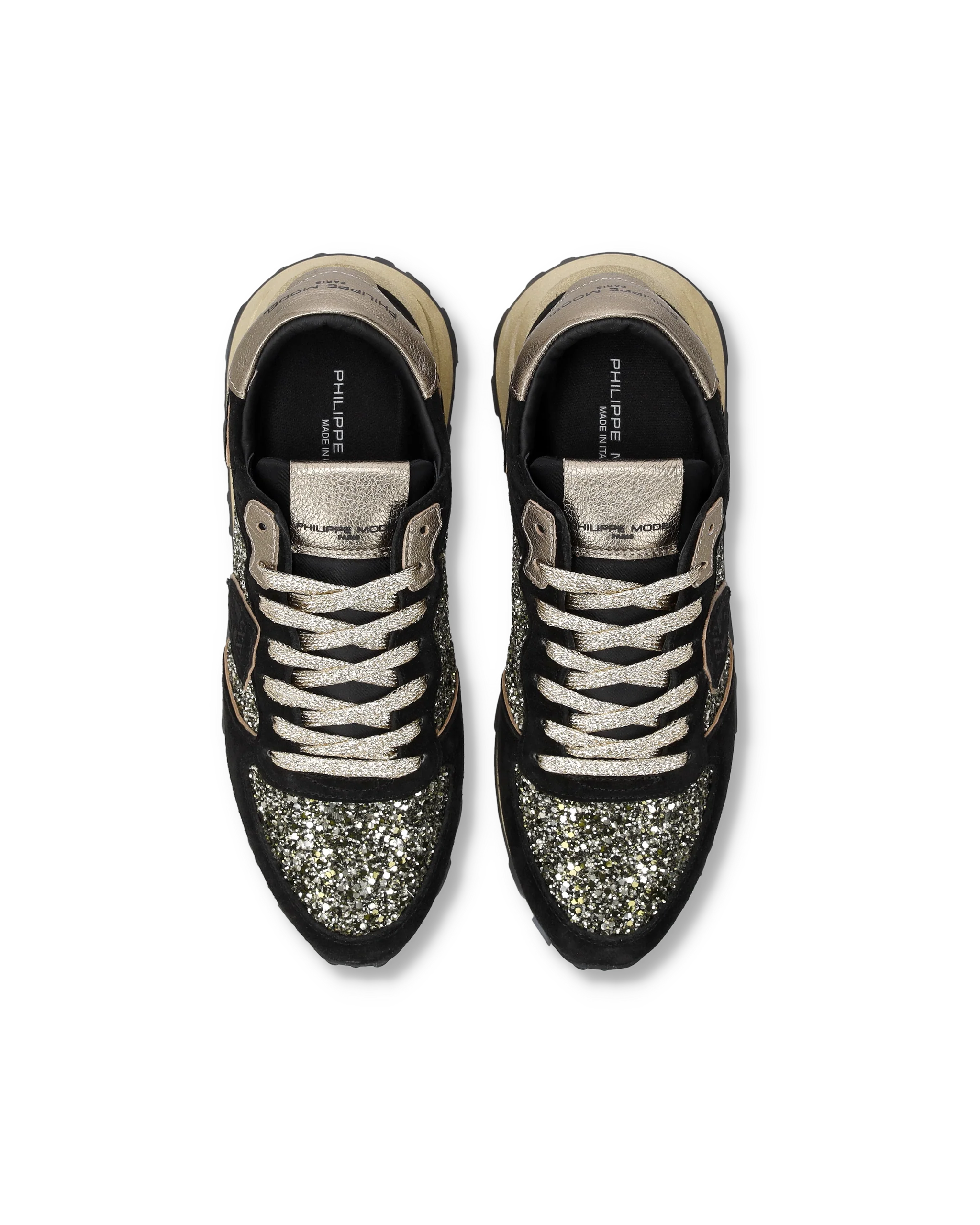 Sneakers Tropez Haute Running Women, Black Platinum - Image 4