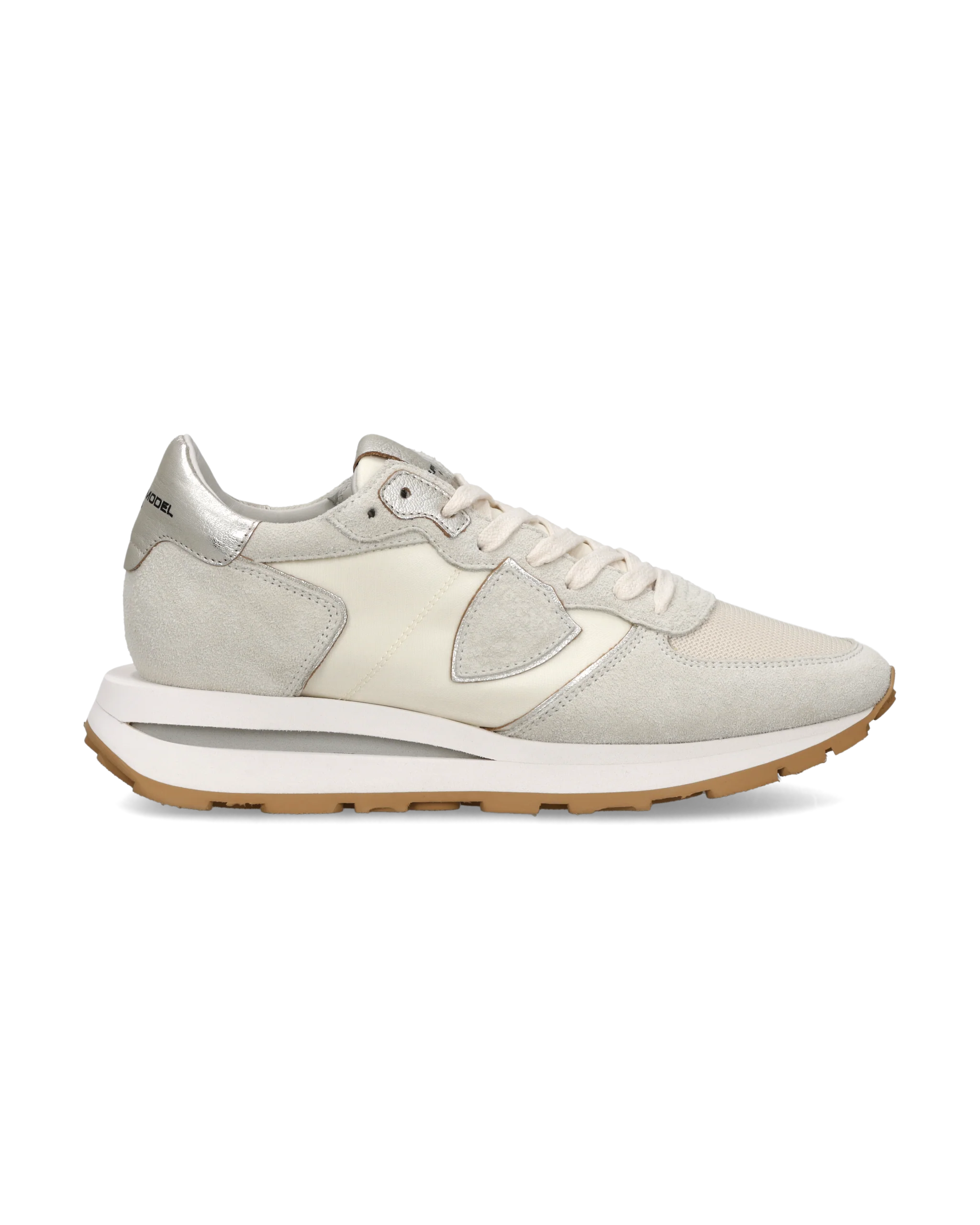Sneakers Tropez Haute Women with metallic details, Butter