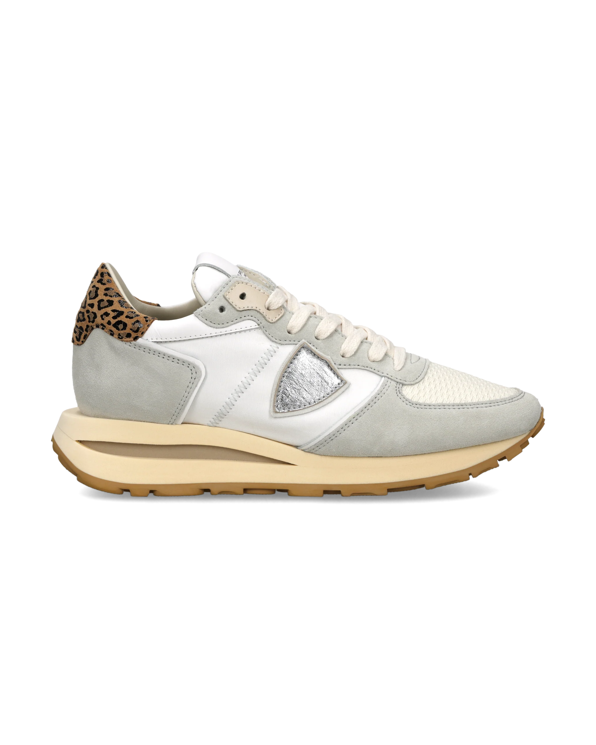 Sneakers Tropez Haute Women, White Beige