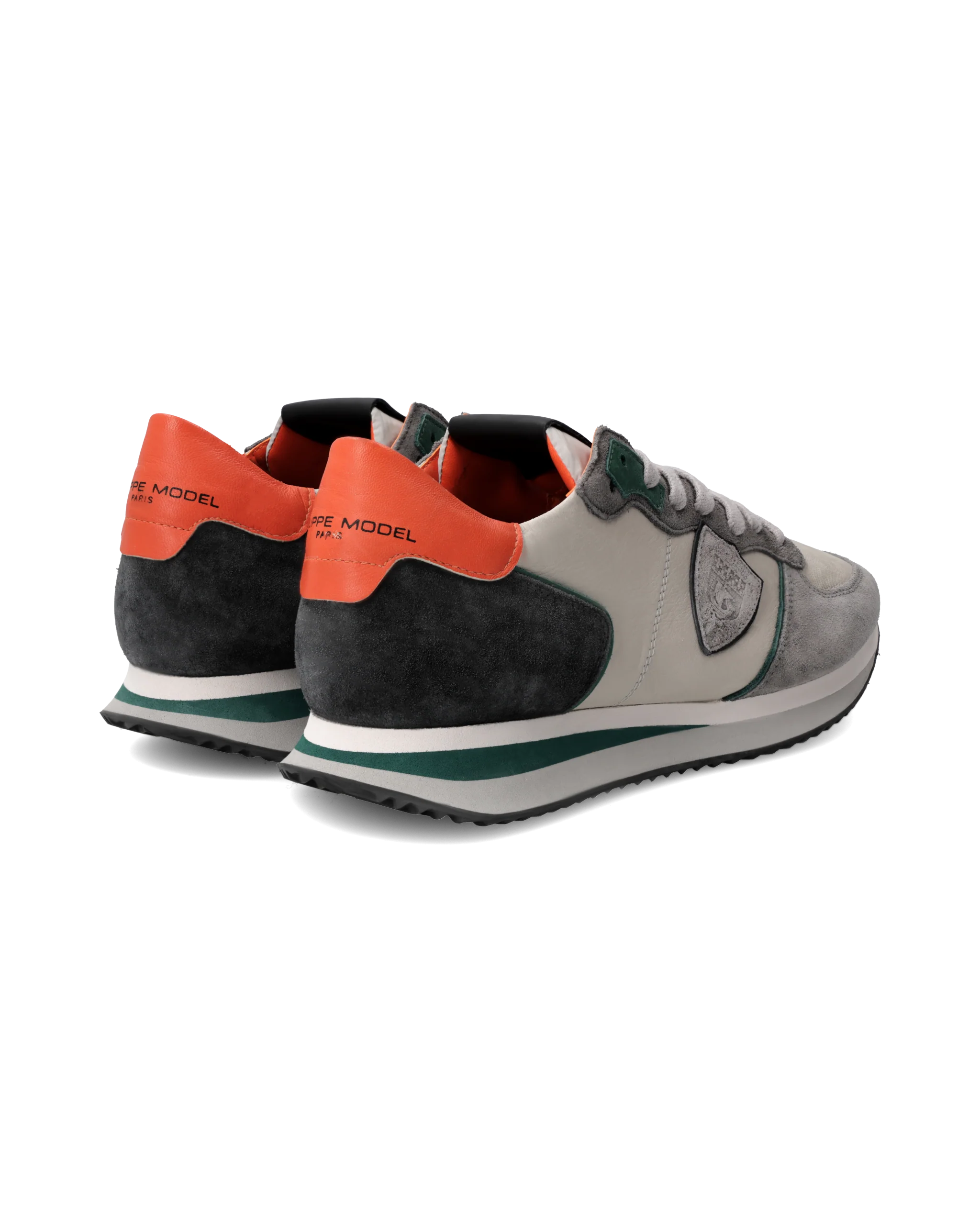Sneakers Trpx Running Men, Grey Orange - Image 3