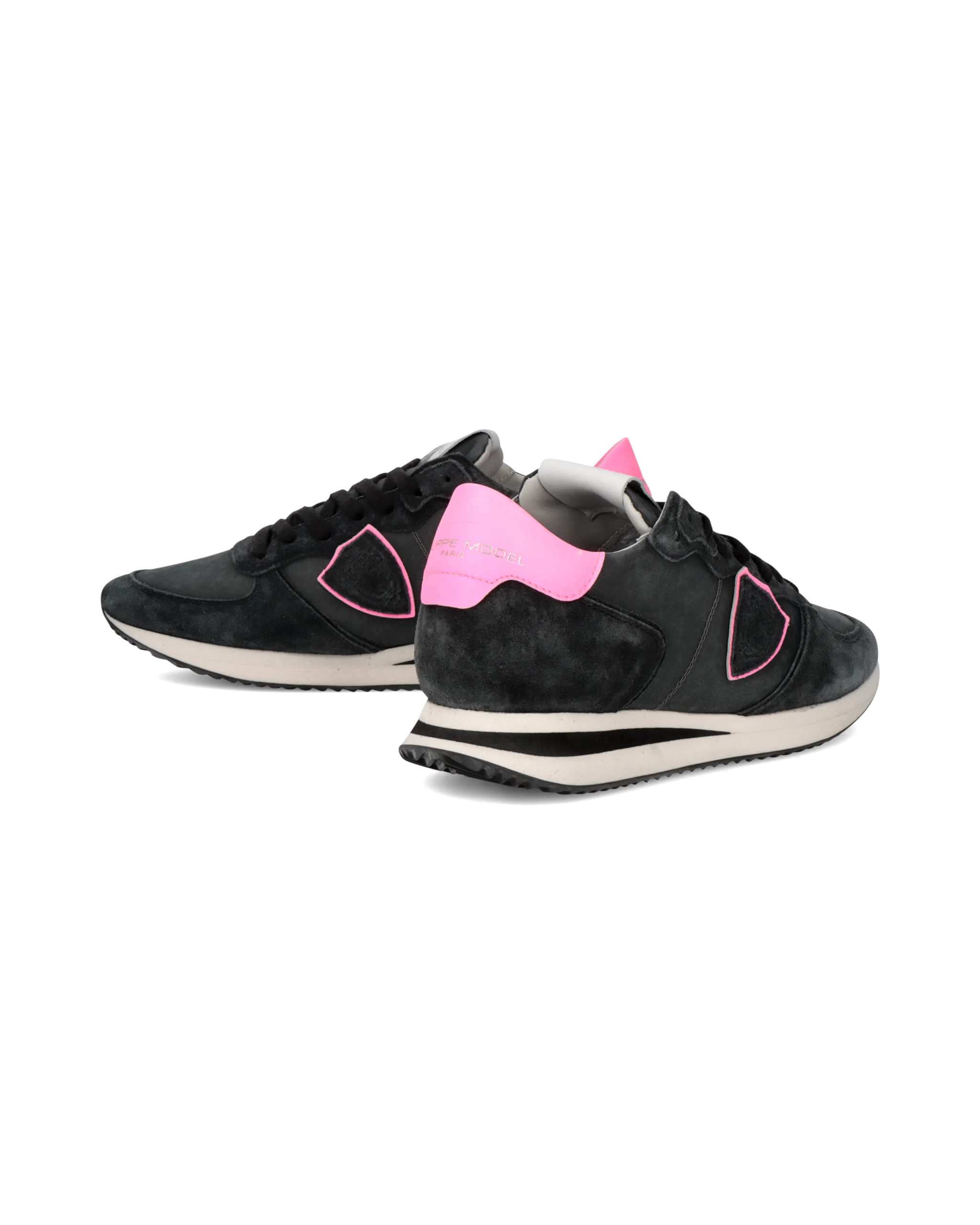 Sneakers Trpx Running Women, Black Fuchsia - Image 6